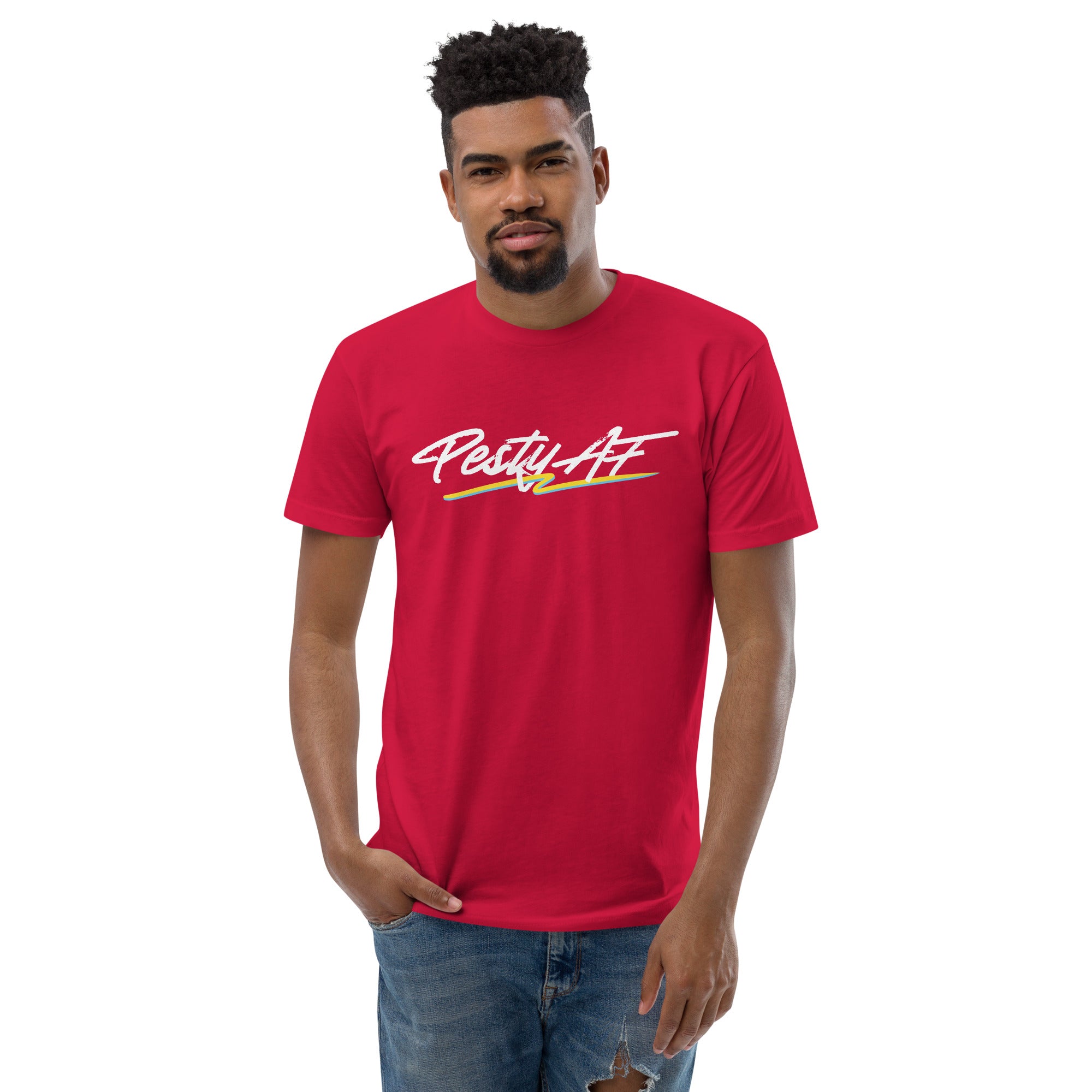 Pesty AF Tee - Red | getpesty